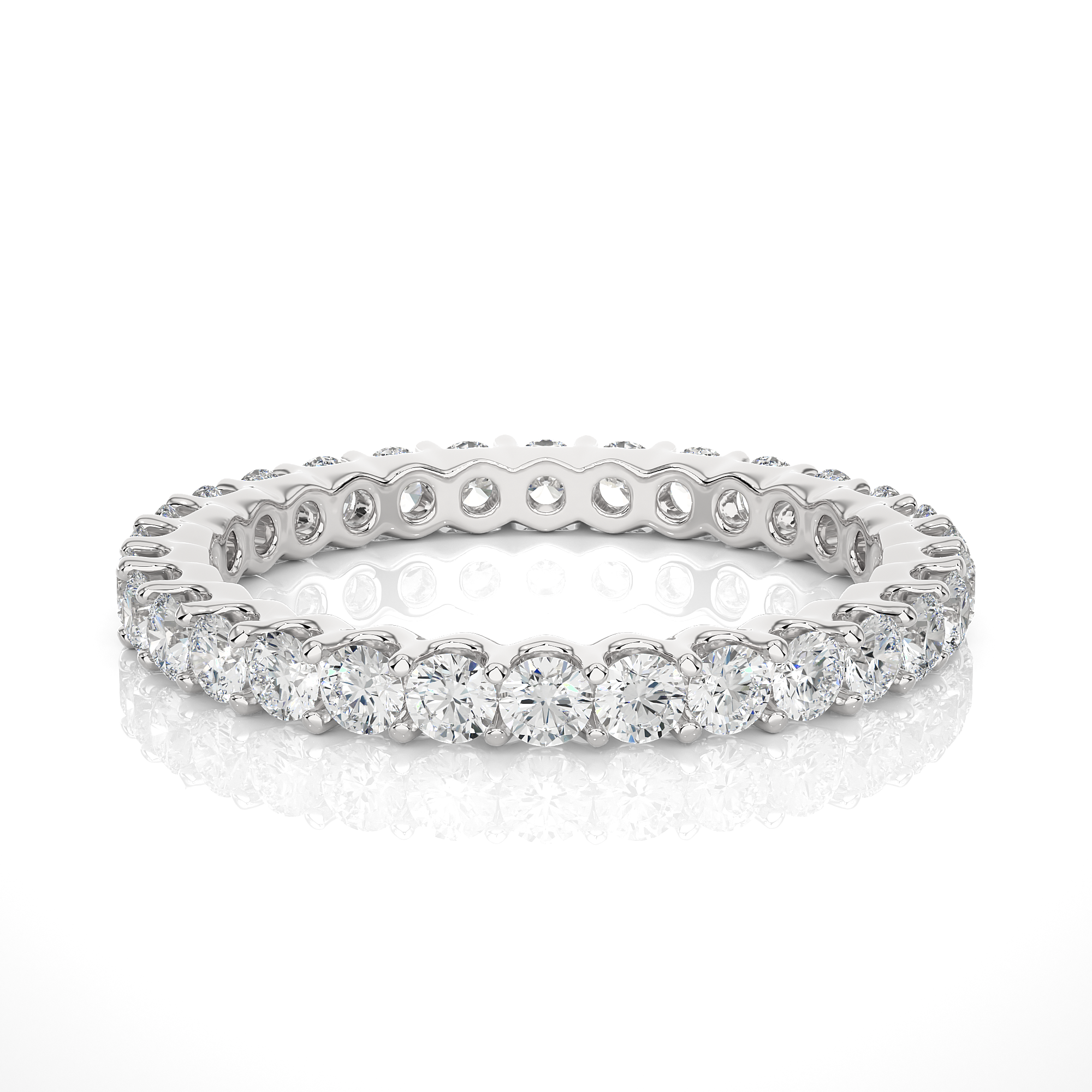 1.20 Carat H Color VS1 Clarity Diamond Studded Natural Diamond Ring.